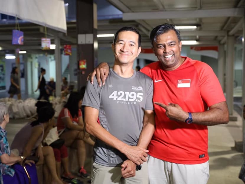 Mr Steve Chia (left) is the new secretary-general of the Singapore People’s Party. Mr Jose Raymond (right) was appointed chairman.