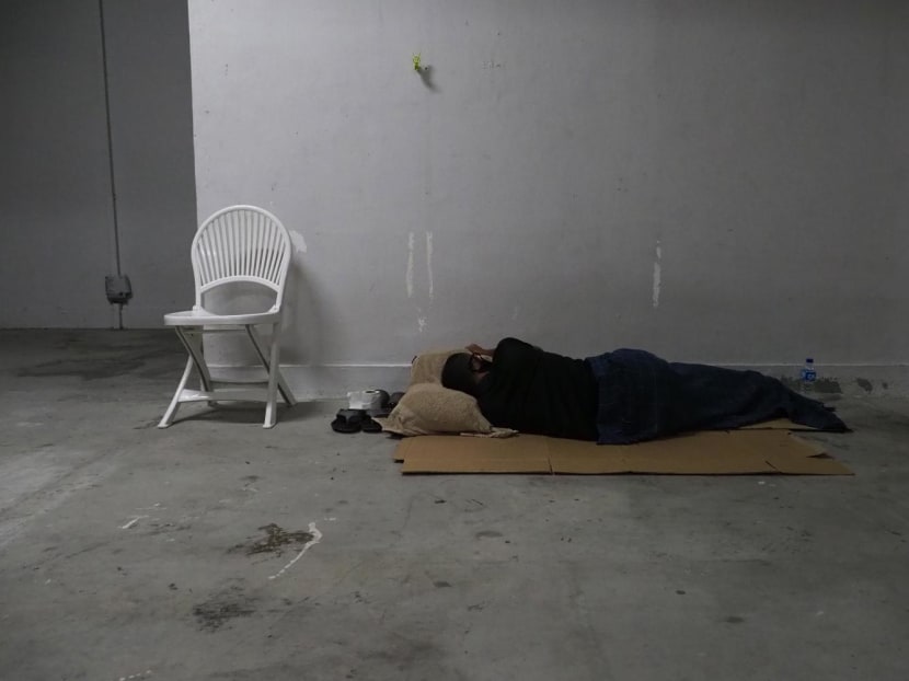 A TODAY file photo of a rough sleeper, photographed during the Covid-19 pandemic. 