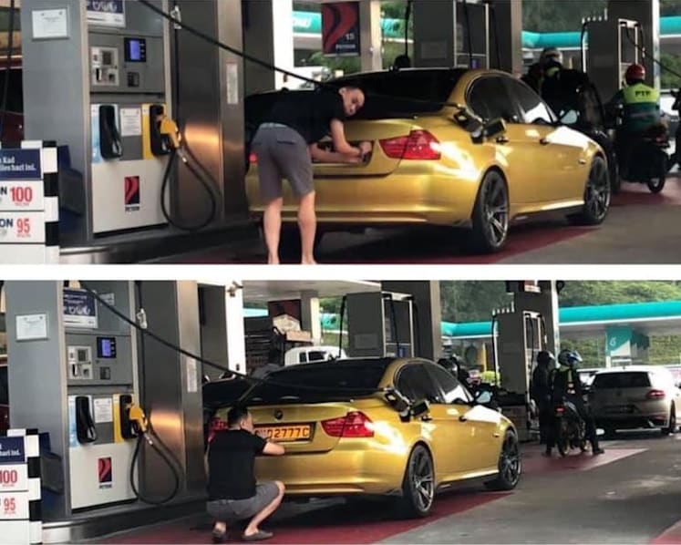 Car-plate switcheroo in Johor: LTA investigating driver of Singapore-registered BMW