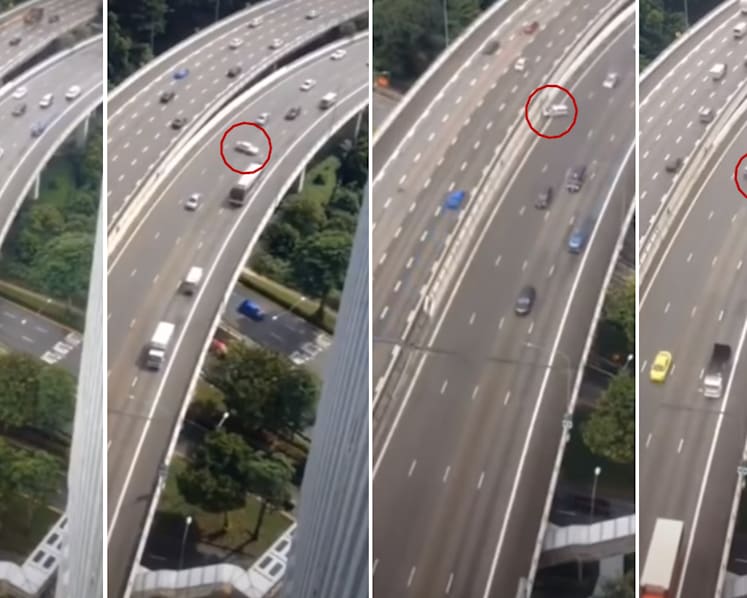 LTA to carry out safety improvement works on PIE along Jalan Anak Bukit after skidding incidents