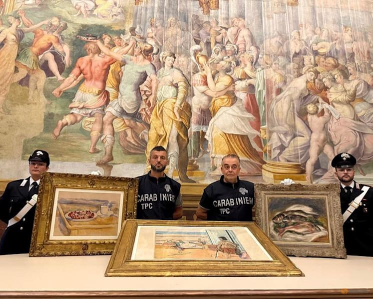 Italy recovers Renoir, Cezanne and Matisse works stolen from museum
