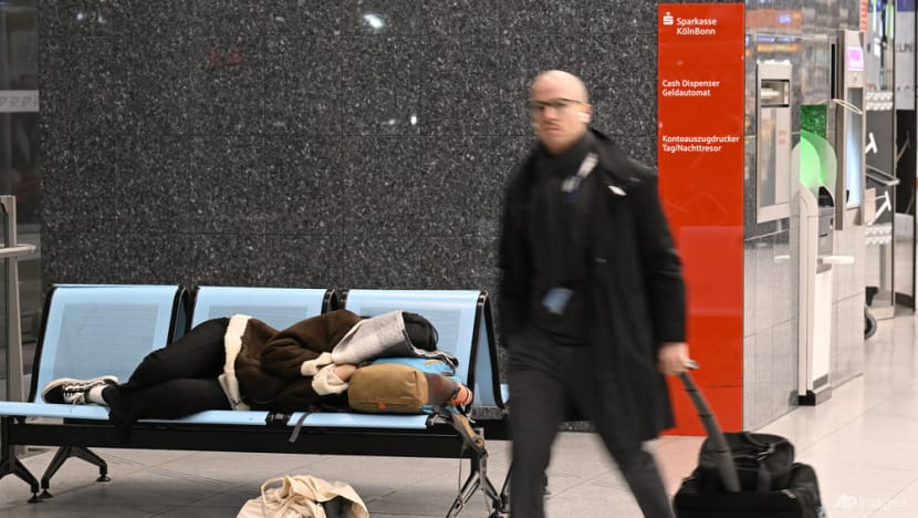 Long queues at border control as German airports hit by IT outage Long queues at border control as German airports hit by IT outage