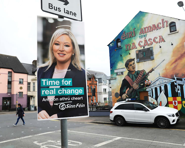 Sinn Fein eyes historic win in Northern Ireland election