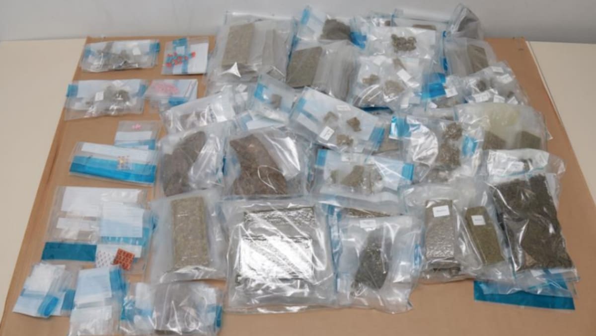 26-year-old man arrested in Cavenagh Road drug raid; 6.9kg of cannabis ...