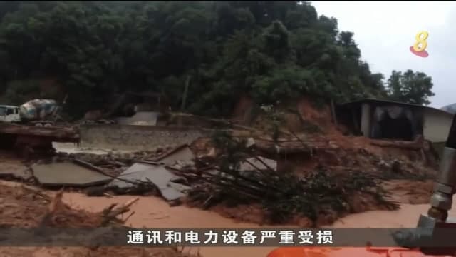 中国南方多地突发暴雨 至少15人亡多人失踪