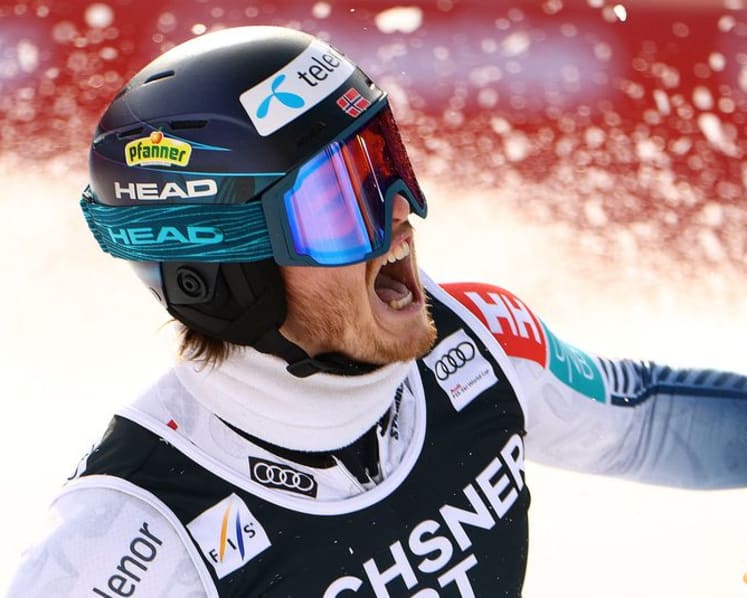 Alpine skiing-McGrath goes top of World Cup slalom standings with Wengen victory
