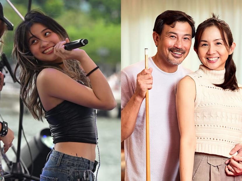 Singer-actress Kristen Lin, daughter of Darren Lim and Evelyn Tan, wants to make her own name in showbiz