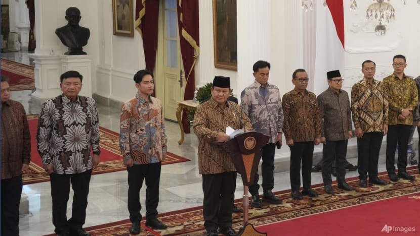 Prabowo announces his 'Red and White' Cabinet, Sugiono named as Indonesia's new foreign minister Prabowo announces his 'Red and White' Cabinet, Sugiono named as Indonesia's new foreign minister