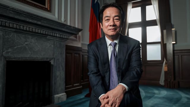 赖清德：若中国大陆拿下台湾 本区域他国将成下个目标