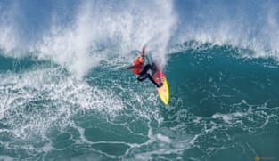 Surfing-Brooks takes three-peat at Trestles Pro; Pupo claims men's win for Brazil