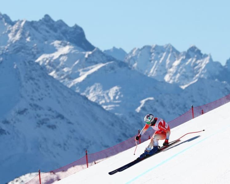 Alpine skiing-Olympic champion Gisin to have neck surgery after training crash