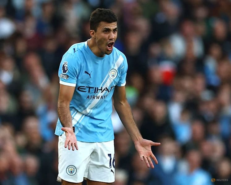 Man City's Rodri to miss Villarreal, Villa games, says Guardiola