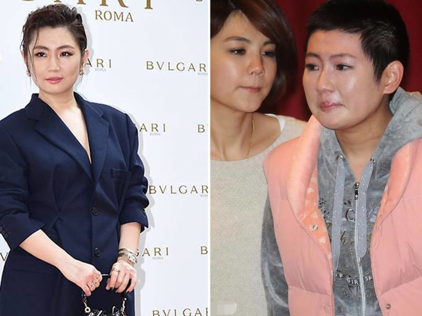 She says she has learned how to live with it.