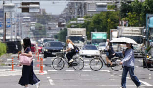 Western Japan sees earliest end to rainy season on record