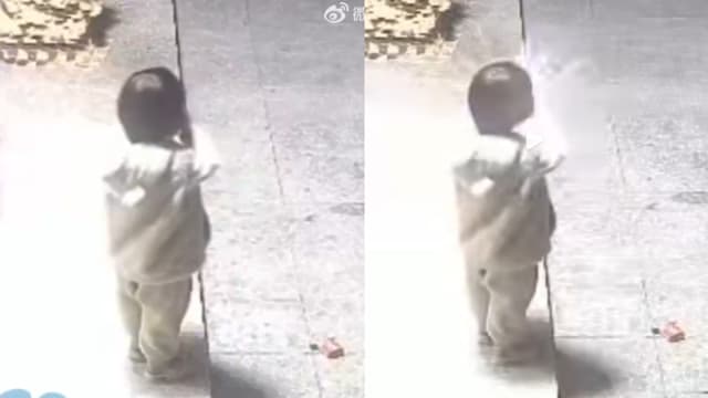 把摔炮当糖果 广东幼童舌头被炸伤