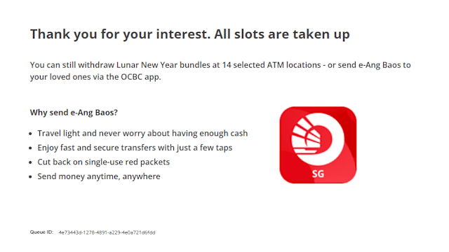 华侨和大华银行第二轮换新钞预约爆满