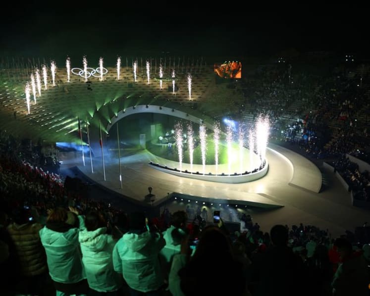 'Magical' Italian Games close with party in ancient Verona Arena