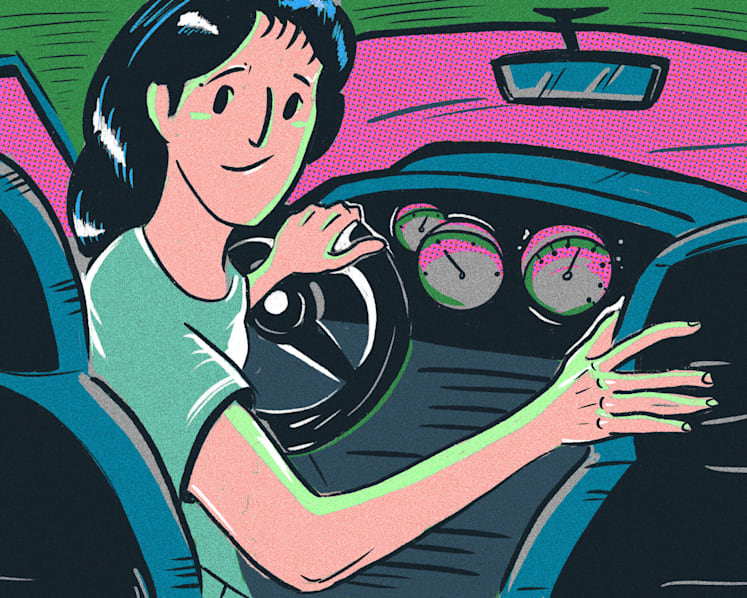 I drove a car which couldn’t reverse. What does it say about human adaptation?