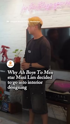 Maxi’s own $80K home reno 3 years ago played a part in his decision too.  #8dayssg #8dayssglocalent #housetour #interiordesign #fypsg 