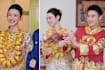 Mario ho ming xi gold bangles