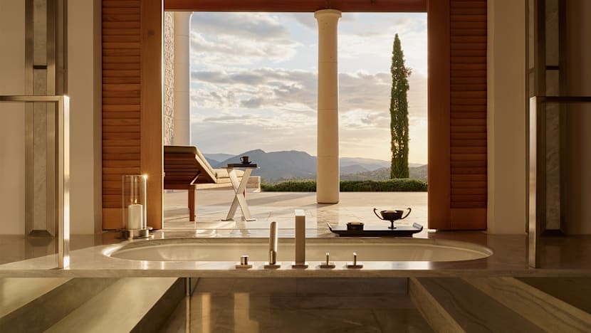 Amanzoe: The Greek resort where architecture, art and landscape come together