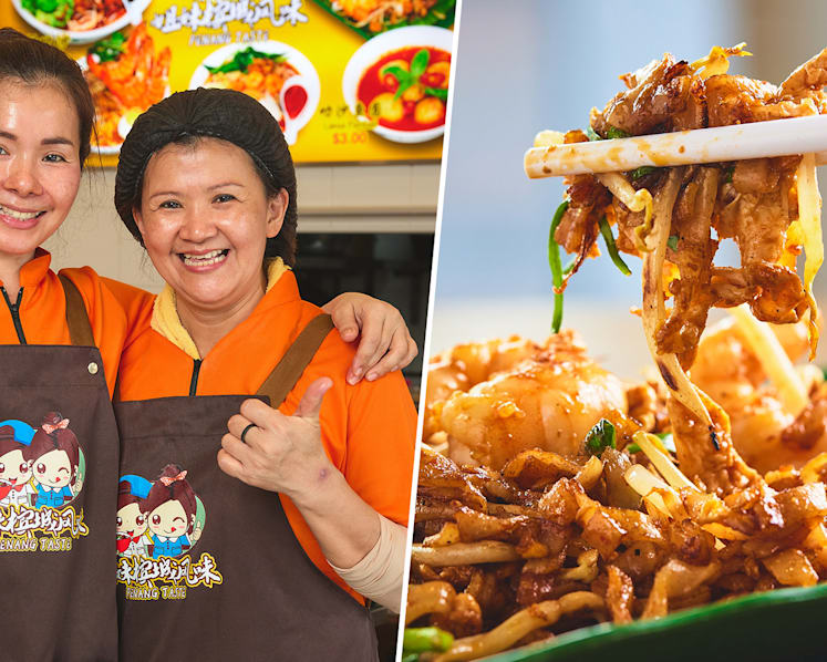 Penang Sisters Set Up Char Kway Teow Stall In S’pore, Add Dark Soy Sauce To Noodles To Suit Local Palates