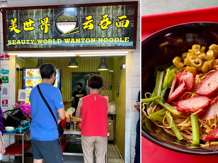New Beauty World Hawker Stall Serves Super Satisfying $4 Wonton Mee