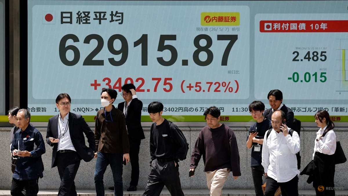 Saham Asia Rekor, Minyak Anjlok 8% karena Prospek Damai AS-Iran