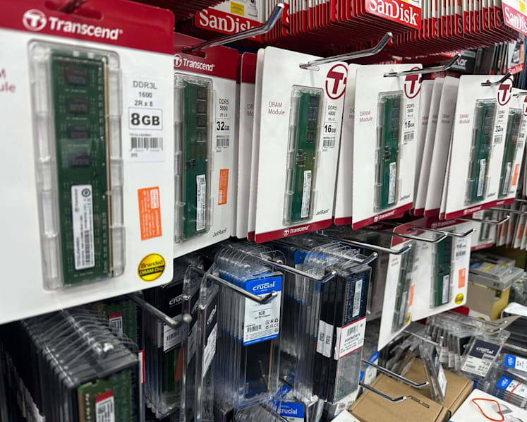 As customers delay computer upgrades amid memory price surge, some Sim Lim Square retailers are feeling the pinch