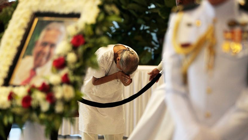 Young and old bid goodbye to S R Nathan