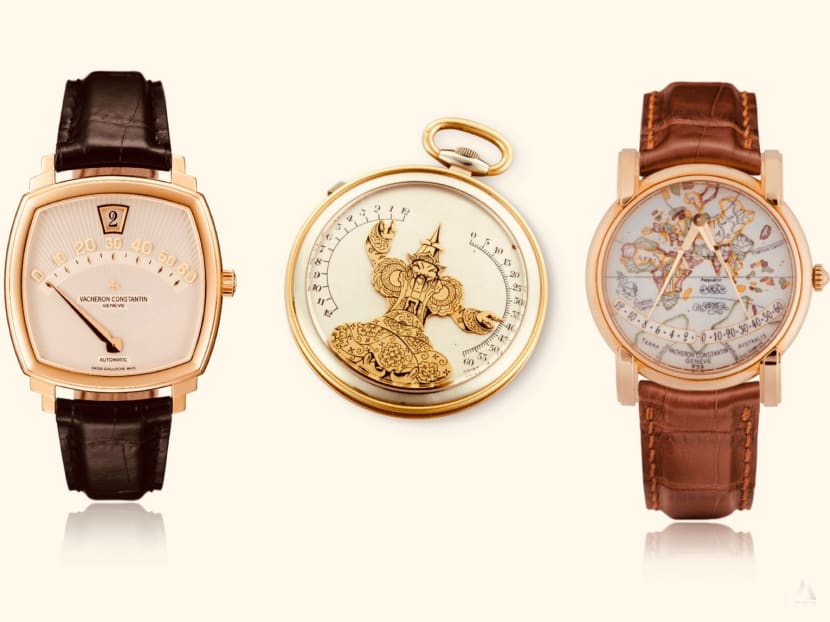 Retrograde movement watch hotsell
