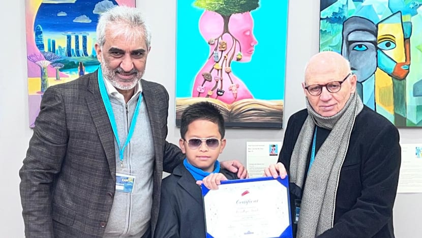 Artis cilik ukir nama di persada global, pamer karya di Perancis