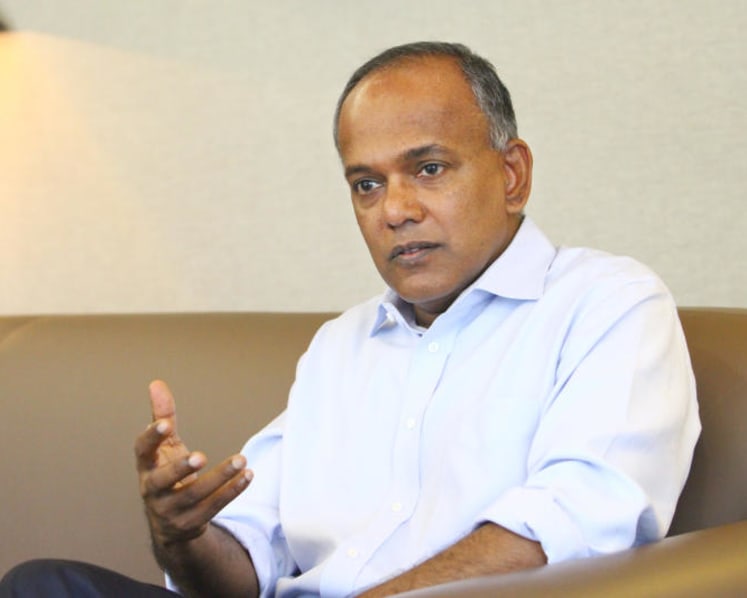 Boosting security amid shrinking labour pool a key issue: Shanmugam