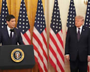 US Fed chair says will be 'reform-oriented' at glitzy White House swearing-in