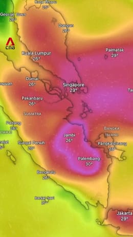 Animation shows air quality across Southeast Asia amid haze caused by Indonesia fires