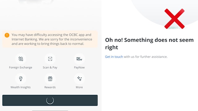 华侨银行网上银行和应用服务出现故障 逾千人通报无法使用