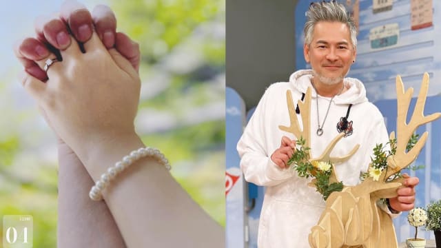 两星期前求婚成功　马国贤“临时起义”登记结婚了！