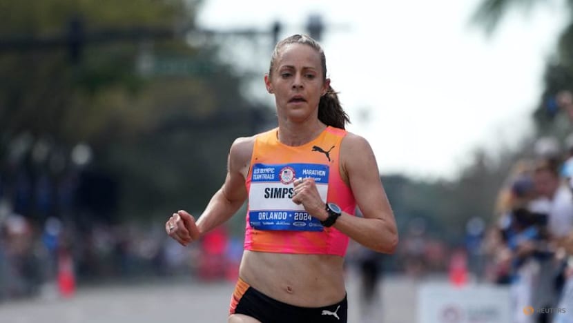 Former Olympic medallist Simpson hospitalised after collapse at track event