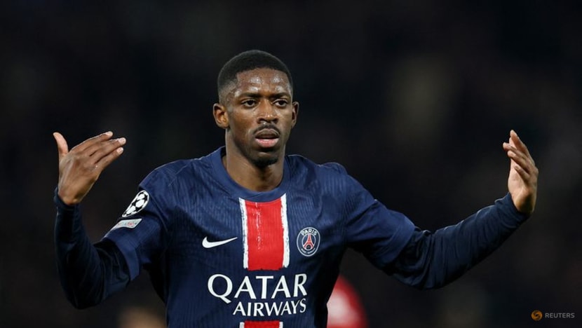 PSG's injured Dembele to miss Strasbourg trip, eyeing return for Arsenal
