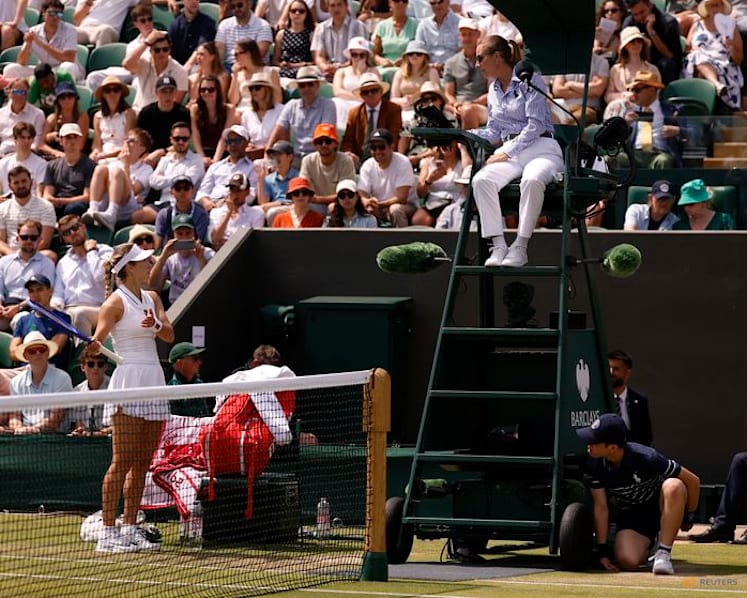 Wimbledon ready for the London temperatures to rise again