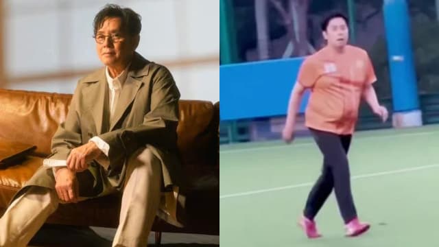 谭咏麟“肚大如球”　网民：我怀孕7个月都没那么大