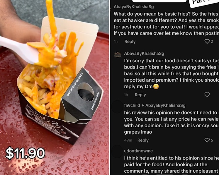 #trending: Too frank? Food vendor clashes with TikTok users over ‘brutally honest’ review, says feedback should be given directly