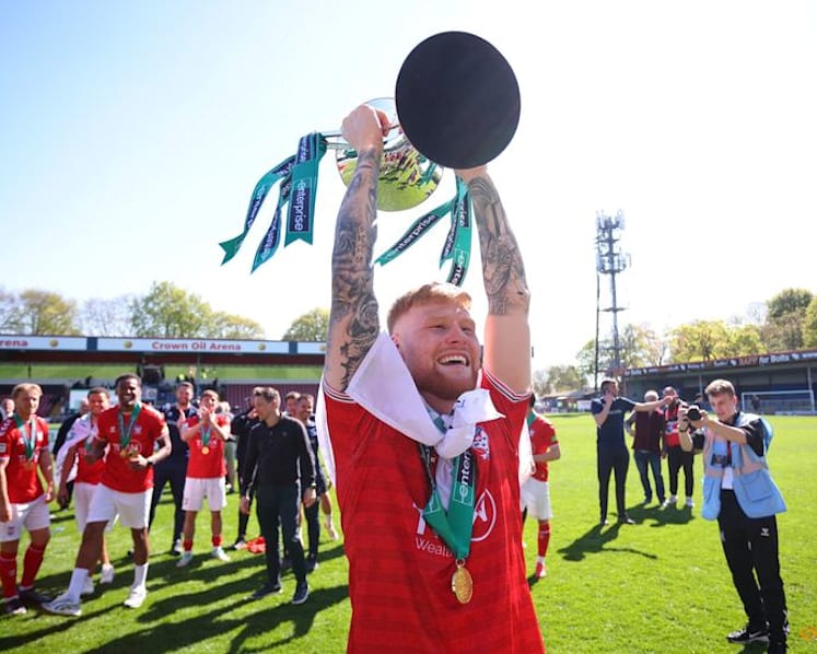 York City promoted to League Two after dramatic draw with title rivals Rochdale