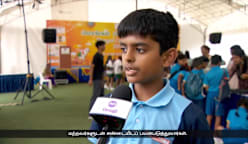 தலையில் கரகம், கையில் குச்சி - தமிழ் மரபுக்கலைகளை ஒரு கை பார்த்த மாணவர்கள்