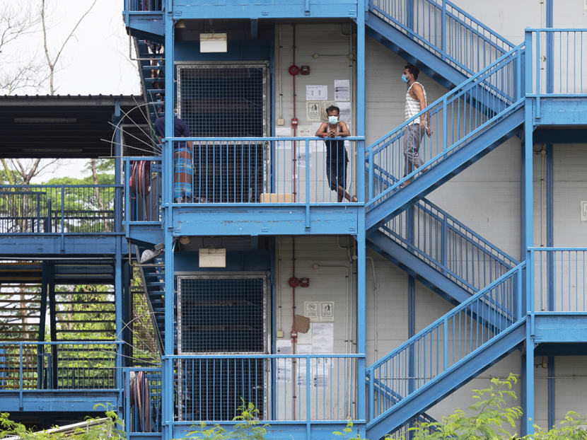 The Ministry of Manpower will require dormitories to comply with even higher standards by 2040.