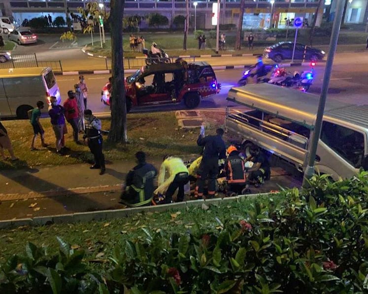 Lorry driver dies in hospital after accident in Pasir Ris 