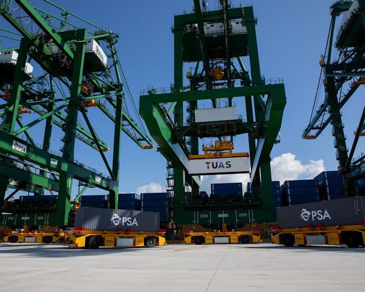 Tuas Port opens officially, will be 'critical engine' driving Singapore's economy: PM Lee