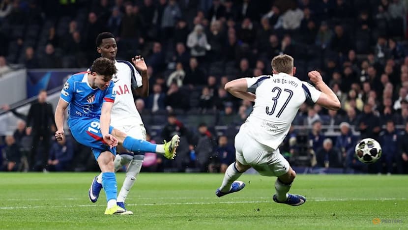 Atletico survive scare at Tottenham to reach quarter-finals
