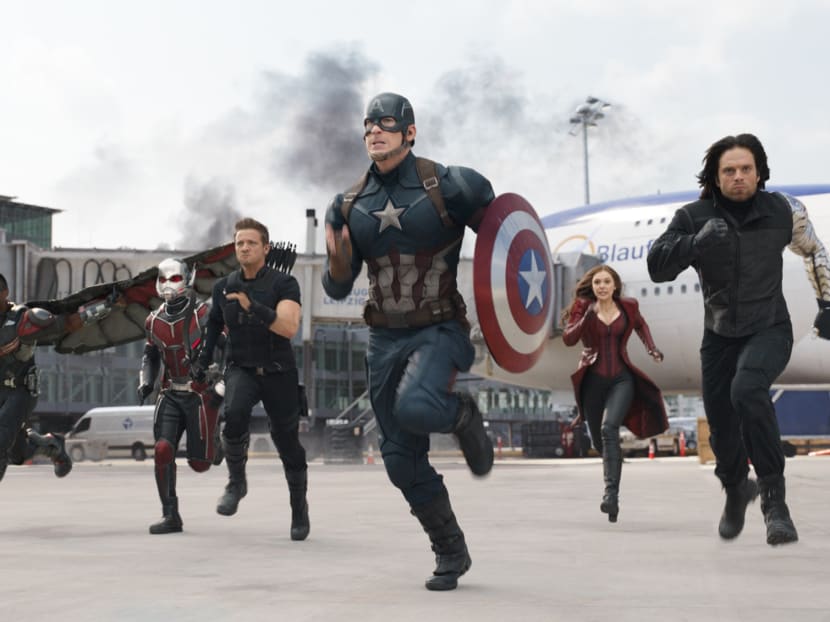 #TeamCap are off and running for their Singapore leg, which is part of the Captain America:Civil War global tour #TeamCap are off and running for their Singapore leg, which is part of the Captain America:Civil War global tour