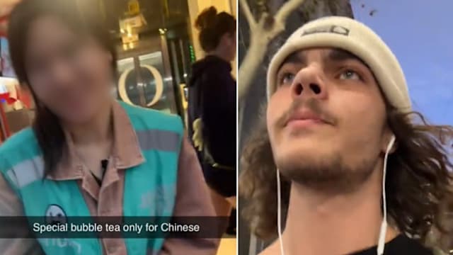街头免费派奶茶称“只限华人” 澳洲男子控遭歧视